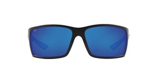 Costa Del Mar Polarized Reefton RFT01OBMP Black Rectangle Sunglasses