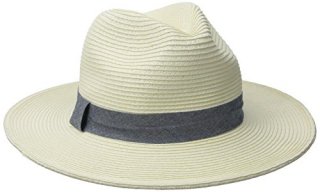 San Diego Hat Companyレディースパナマハットwith Chambray Band US サイズ One Size