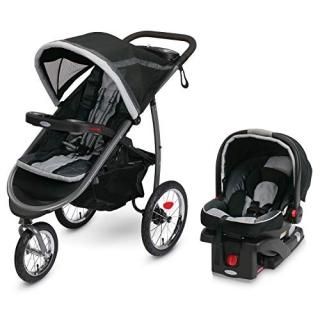 Graco Fastaction Fold Jogger Click Connect Baby Travel System Gotham