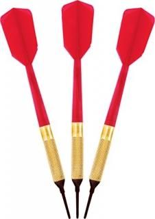 Viper Commercial Brass Bar Darts - Bag of 45 Darts - Red