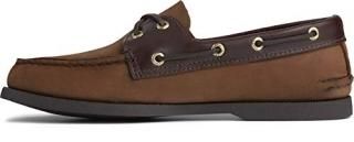 Sperry A/O 2 Eye Mens Brown Buck/Brown 40.5 EUR D