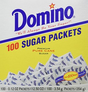 Domino Sugar Packets- 200/ 3.54g Packs