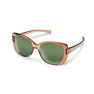 Suncloud Beyond Polarized Sunglasses Transparent Brown/Polarized Gray Green one 