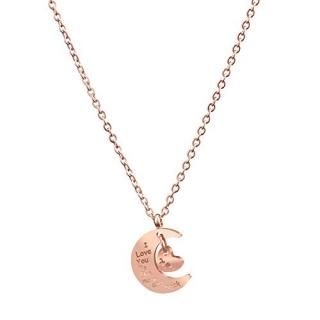 JSPeony Chiang I Love You to The Moon and Back Mom ڥ  ͥå쥹  奨꡼