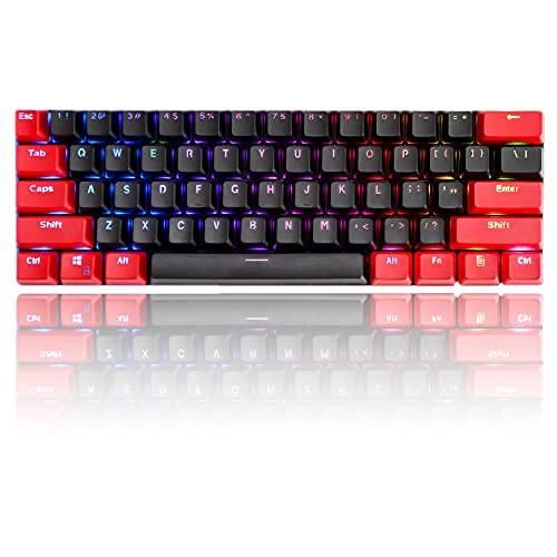 HYSSP PBT透明61キーキャップ 61キー ANSIレイアウトキー