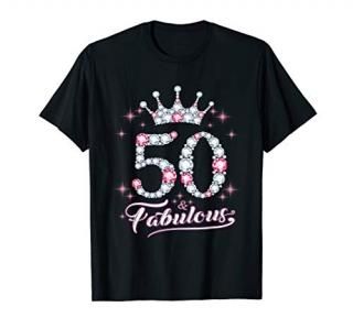 50 And & Fabulous 1969 50Th Birthday Gift Tee For Womens T-Shirt