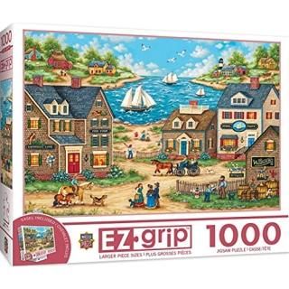 MasterPieces Puzzle Company EZ Grip Mr. Wiggins Whirligigs Large Puzzle 1000 Pie
