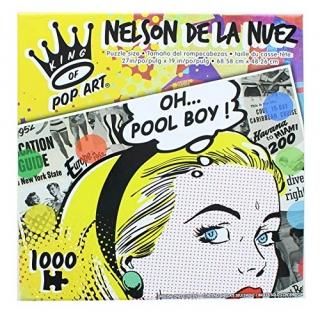 The Canadian Group King of Pop Art - Nelson De La Nuez - Oh... Pool Boy! - 1000 