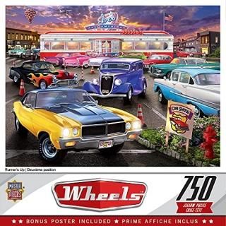 MasterPieces Wheels 750 Puzzles Collection - Runner's Up 750 Piece Jigsaw Puzzle