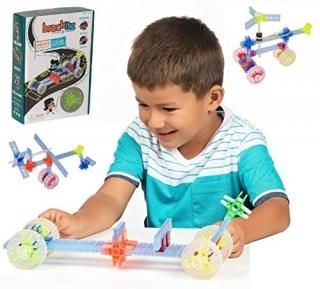 Brackitz BZ82211 Driver 43 Piece Set - Imagination Set and Vehicle Building STEM