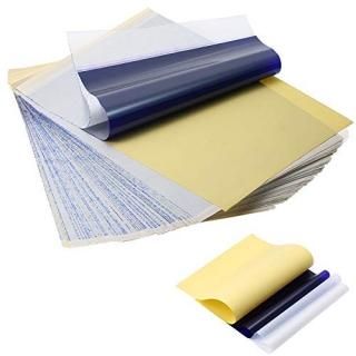 Tattoo Transfer Paper - Yuelong 100 Sheets Tattoo Stencil Paper Thermal Stencil 