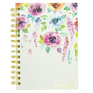 Hard Bound Journal Hanging Flowers