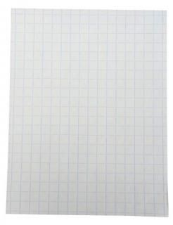 School Smart 085279 Double Sided Graph Paper With Chipboar&#44; Back