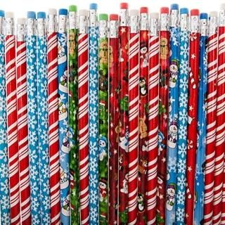 Rhode Island Novelty FBA_ZCPENCI Lot of 144 Assorted Christmas Holiday Theme Woo