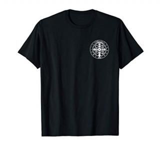 Religious Catholic St. Benedict Medal  Christian Gift T-Shirt