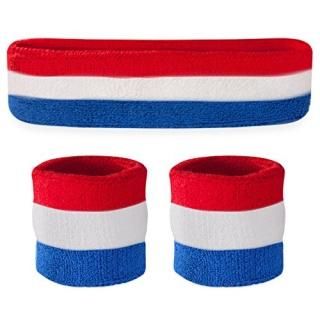 Suddora Headband / Wristband Set - Sports Sweatbands For Head And Wrist