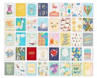 American Greetings Deluxe All Occasion Cards with Envelopes and Assortment Box B