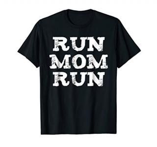 Funny Run Mom Marathon 5k Family Race Day Sport Shirt