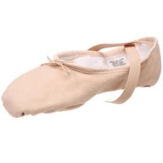 Bloch Dance Women's Pump Canvas Split Sole Ballet SlipperPink6.5 B US