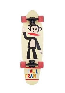 Paul Frank 28 Complete Cruiser Skateboard Split Cruiser Graphic Longboard