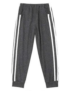 Boyoo Boys Basic Sweatpants Youth Training Pants Athletic Tricot Jogger Pants Ac