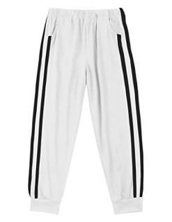 Boyoo Boys Basic Sweatpants Youth Training Pants Athletic Tricot Jogger Pants Ac