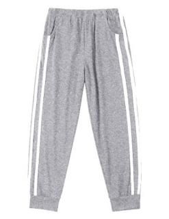 Boyoo Boys Basic Sweatpants Youth Training Pants Athletic Tricot Jogger Pants Ac