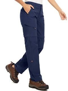 Women's Hiking Pants Stretch Lightweight Convertible Quick Dry Outdoor UPF 40 Fi