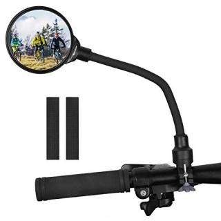 West Biking Bike Mirror Handlebar Mount Adjustable Rotatable Bicycle Rear View G