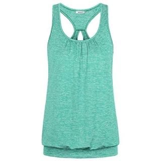 Helloacc Workout Tops for Women Pilates Shirts Loose Fit Funny Petite Size Modes