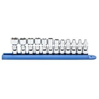 KD Tools KDT80311 12 Piece .25 in. Drive Metric 6 Point Flex Socket Set