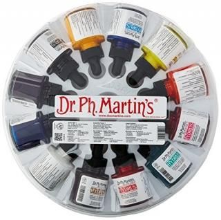Dr. Ph. Martin's Hydrus Fine Art Watercolor 1.0 oz Set of 12 Set 1