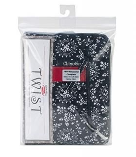 ChiaoGoo 7500-C 2.75-10.0mm Twist Red Lace Interchangeable Set by ChiaoGoo