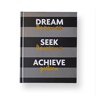 Dream Seek Achieve - Fitlosophy Fitspiration Journal 16 Weeks of Guided Fitness 