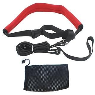 YYST 2.0M Pool Swim Training Leash Swim Training Belt Swim Resistance Tether