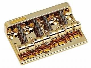Gotoh Bass Bridge Gold w/Screws 2-1/4 Allparts BB-0356-002