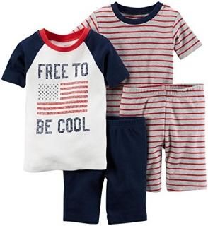 Carters֤Clothing Outfit Boys 4-piece Snug Fit Cotton PJs Free to Be Coolͥӡ 