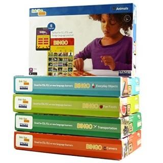 Set of 5 Bingo Games - PICTURE RECOGNITION BINGO GAME 5 ST