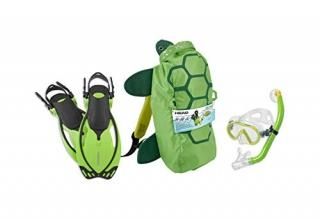 HEAD Mares Sea Pals Character Kids Mask Fin Snorkel Set Lime Large/1-4 141