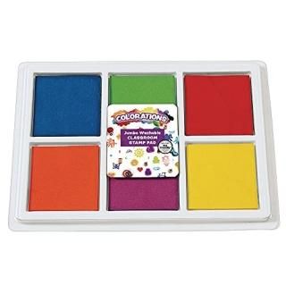 Colorations Jumbo Washable Classroom Stamp Pad