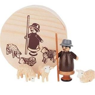 Alexander Taron 070-049 Dregeno Chip Box - Shepherd with Small Sheep