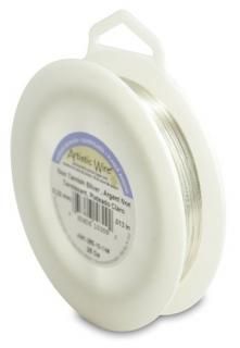 Artistic Wire 28-Gauge Wire 1/4-Pound Non Tarnish Silver