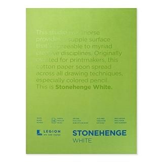 Stonehenge Drawing Pad 9 inch by 12 inch 15 sheets by Legion Paper