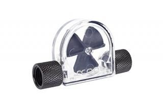 Alphacool Eisfluegel flow indicator black G1/4 inner thread - acryl