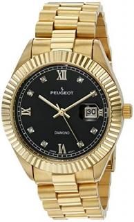 ץ硼Men 's ' Diamond ' Quartz Metal andƥ쥹Dress Watch Color  gold-toned 