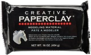 Creative Paperclay 16 Ounces-White 