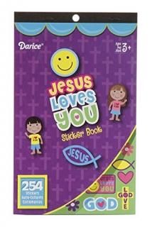Darice Religiousƥåbook- Jesus Loves You Pack of 1 106-5528D-NEW