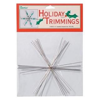 Bulk Buy Darice DIY Crafts Ornament Form Snowflake Large 6 inches 6-Pack 1956-18