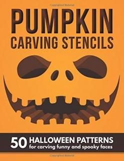 Pumpkin Carving Stencils 50 Halloween Patterns  Templates for Carving Funny and 