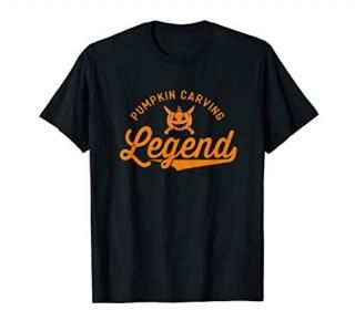 Funny Adult Jack O Lantern Pumpkin Carving Legend Halloween T-Shirt